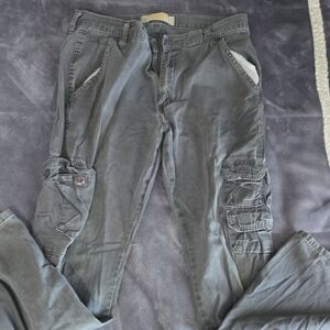 Wrangler Dark Gray Men's Cargo Pants
